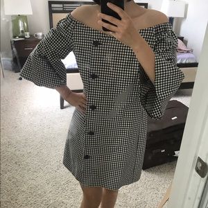 off shoulder dress